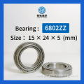 Shielded Bearing 6802 ZZ C0 15mm*24mm*5mm